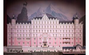 Grand Budapest Hotel model
