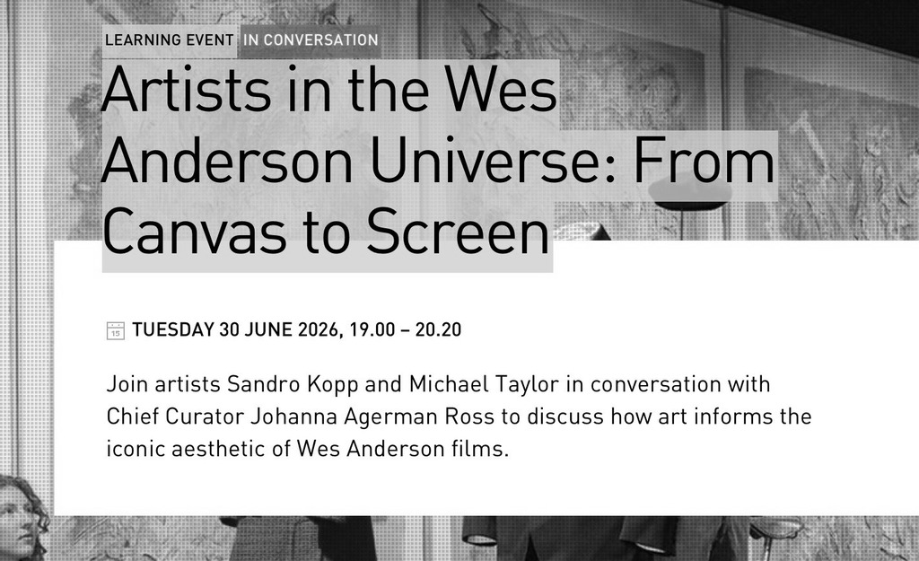 artist talk ad